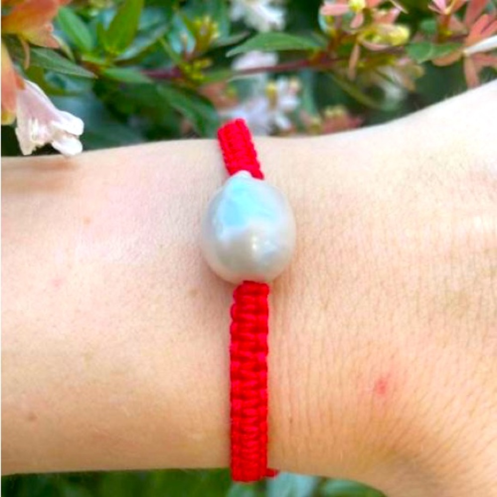 2 Real perl bracelets